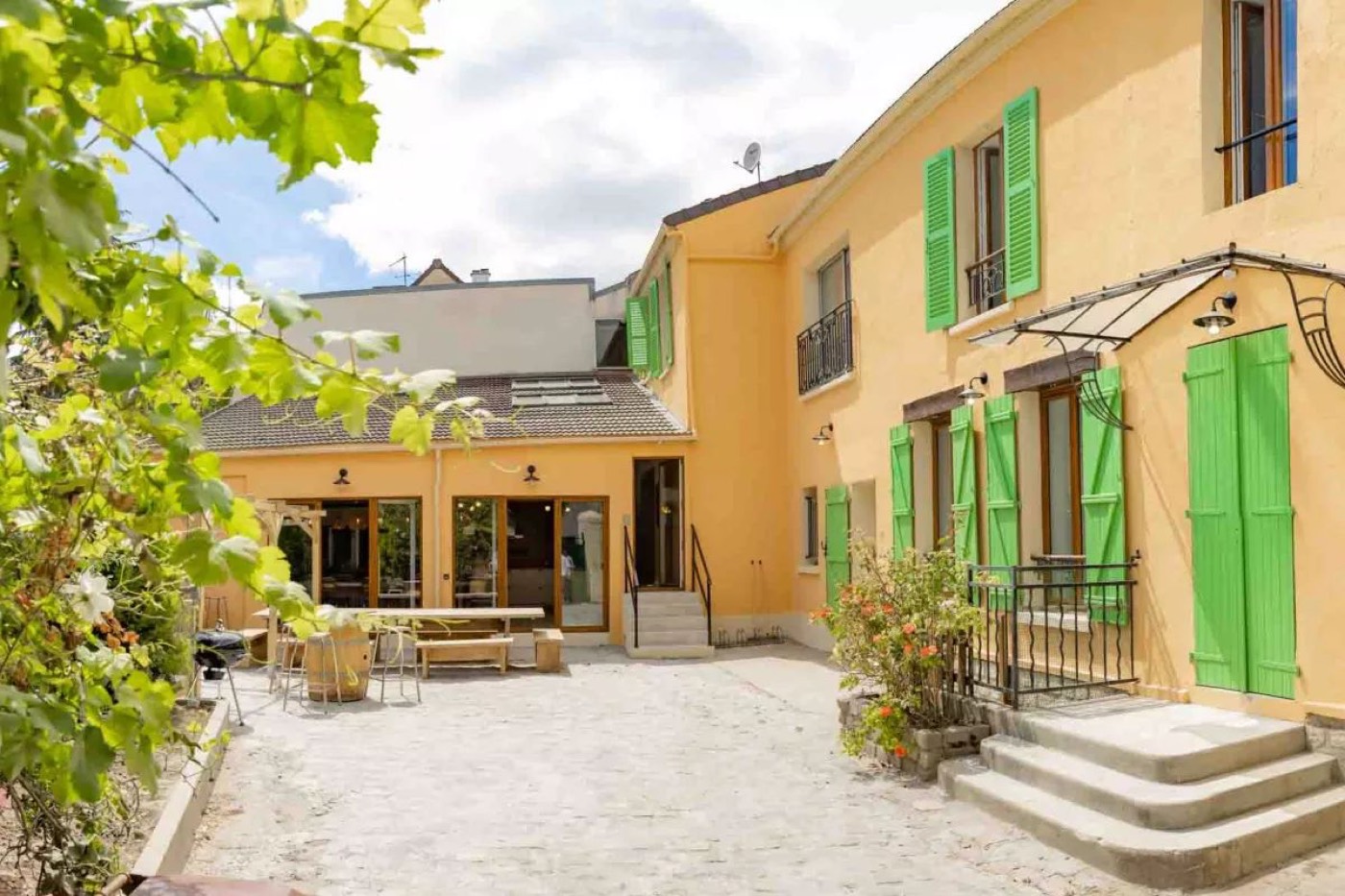 Une maison de coliving en région parisienne